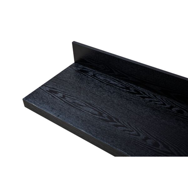 طاولة تلفزيون اشاتا - بني واسود