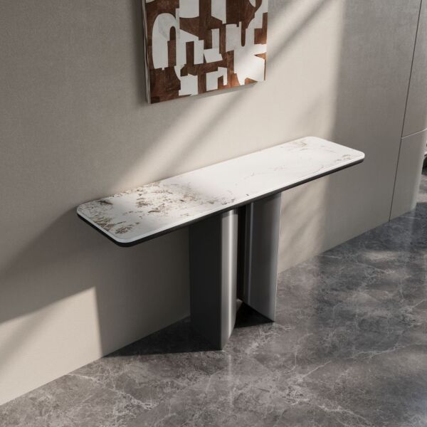 كونسول ريكو - رمادي وابيض