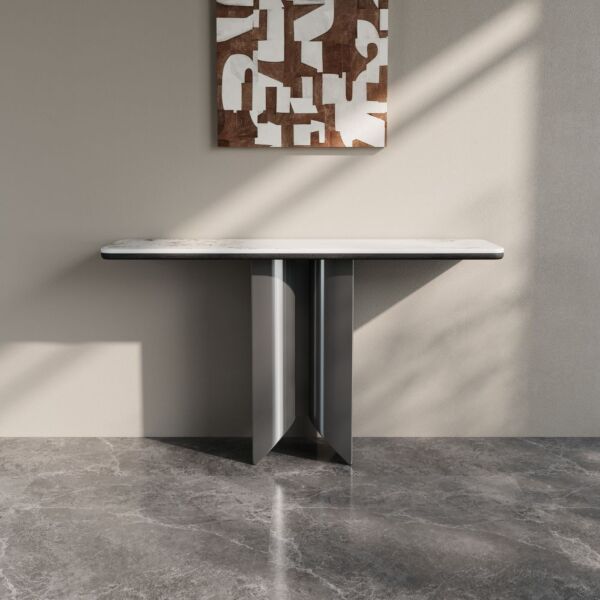 كونسول ريكو - رمادي وابيض