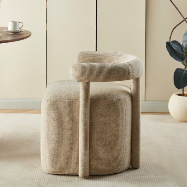 كرسي طعام بوديوم - بيج غامق