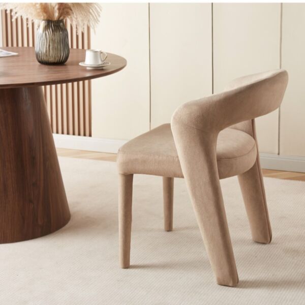 كرسي طعام نوفا - بيج غامق