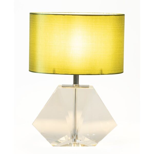 ابجورة طاولة كريستالية بريزم - اخضر