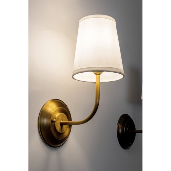 اضاءة جدارية انسي - نحاس ذهبي