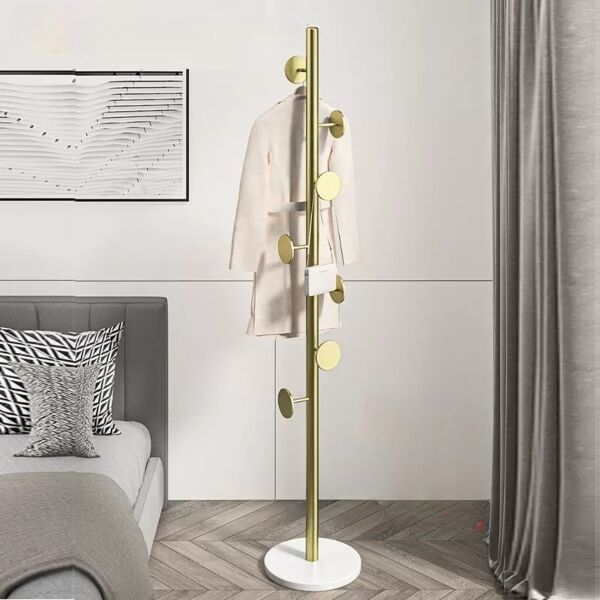 علاقة ملابس رخام  إليجانت  - ذهبي