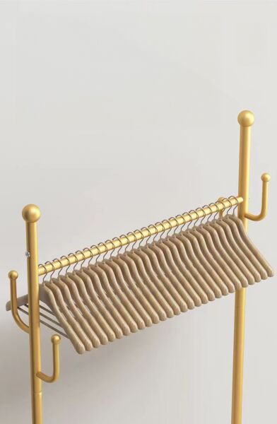 علاقة ملابس رخام  تريندي - ذهبي