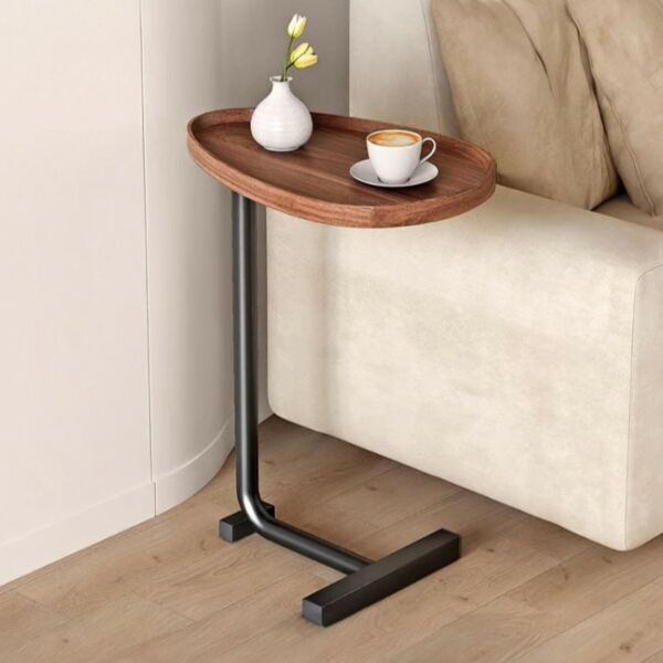 طاولة جانبية من مجموعة نوفا - بني واسود