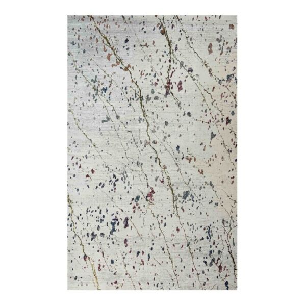 سجاد سيبرينغر- كريمي وأبيض وأزرق - 250x350 سم