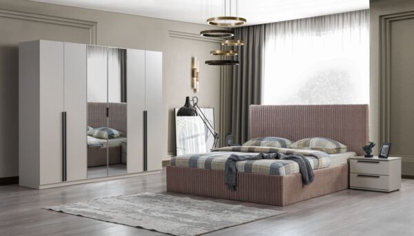 طقم غرفة نوم كينغ 6 قطع سيرينيتي