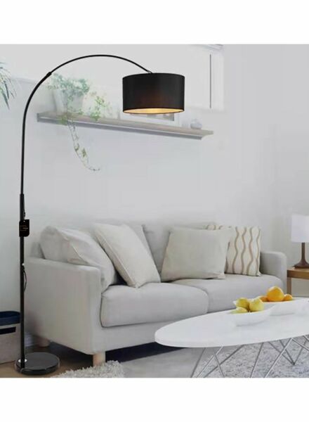 أبجورة أرضية نورديك بسيط لحماية العين - أسود