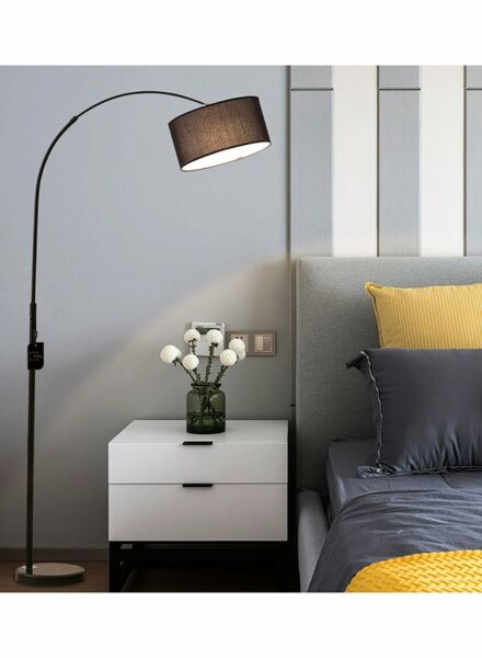 أبجورة أرضية نورديك بسيط لحماية العين - أسود