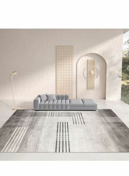 سجادة خيلان  -  رمادي ومتعدد الالوان