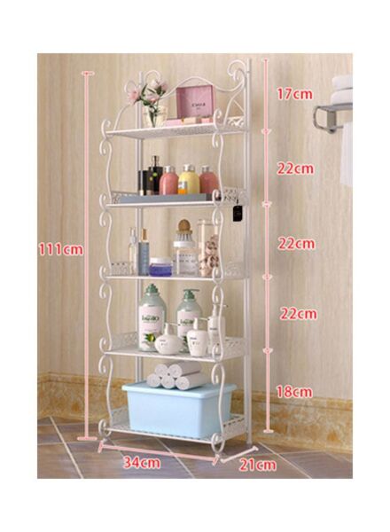 وحدة رفوف تخزين 5 طبقات