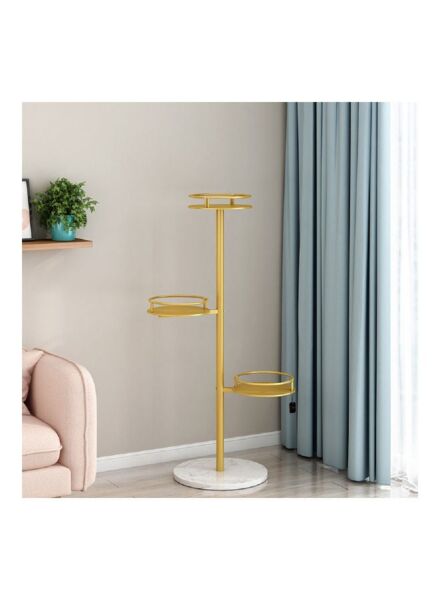 وحدة رفوف فلورينا للنباتات - ذهبي