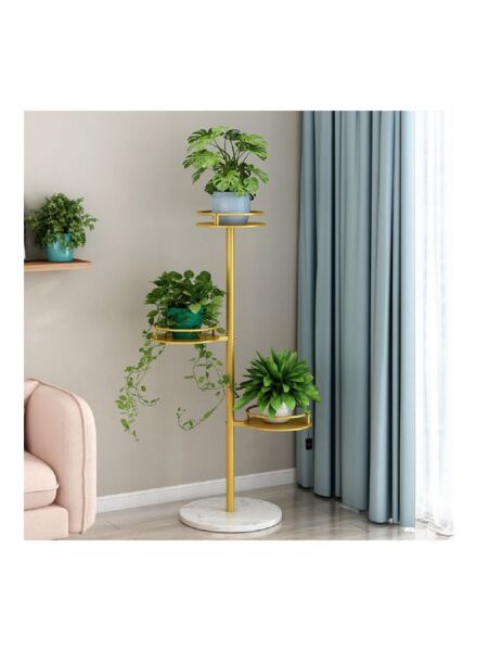 وحدة رفوف فلورينا للنباتات - ذهبي