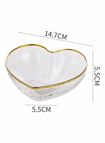 طبق تقديم كيوبيد عميق - شفاف