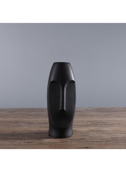 فازة ايلفا طابع أوروبي من شاربدو - أسود