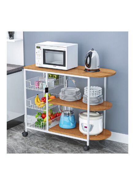 عربة تخزين 3 أدوار من شاربدو - بني