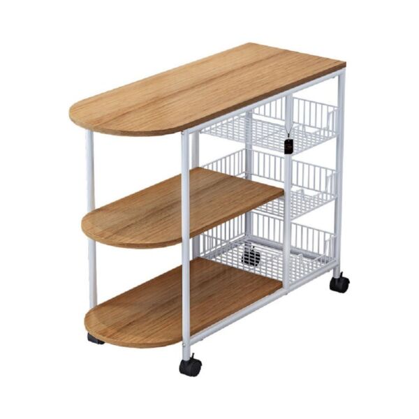 عربة تخزين 3 أدوار من شاربدو - بني