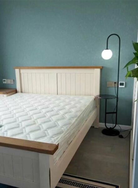 أبجورة أرضية ليد مع رف دائري من غرانفين