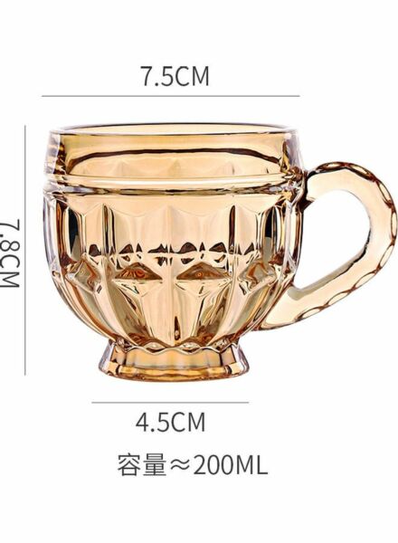 كوب ريترو ريليف - بني