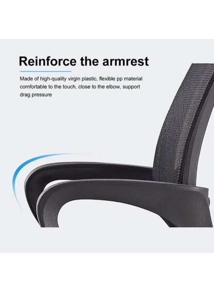 كرسي مكتب مريح - اسود