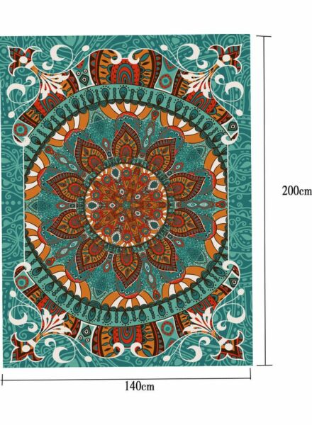 سجادة بوهيميان 200x140 سم - متعدد الألوان