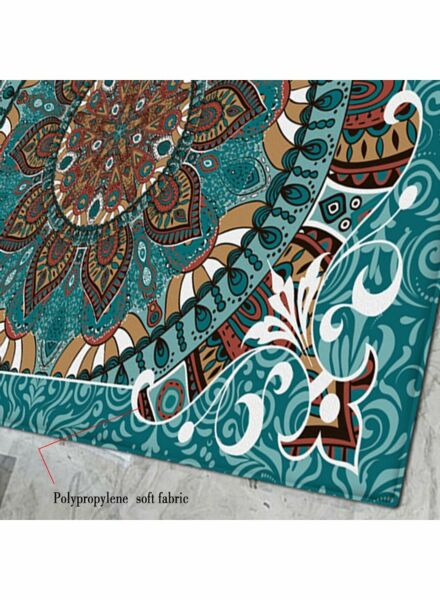 سجادة بوهيميان 200x140 سم - متعدد الألوان