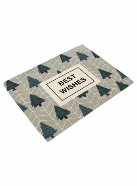 سجادة استقبال 42x32 سم - رمادي