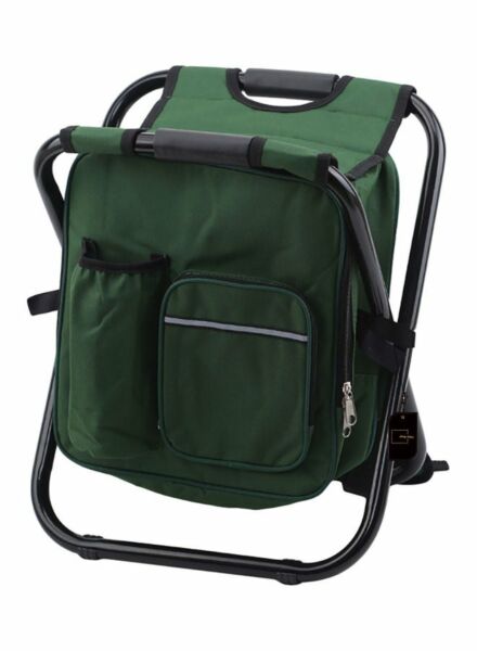 كرسي بتصميم حقيبة ظهر - اخضر