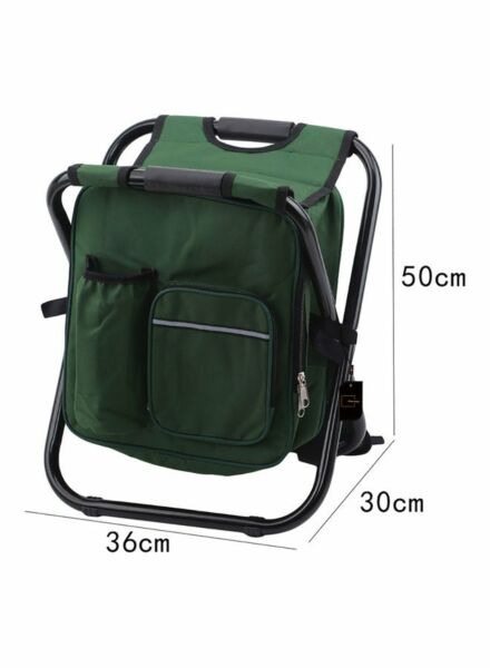 كرسي بتصميم حقيبة ظهر - اخضر