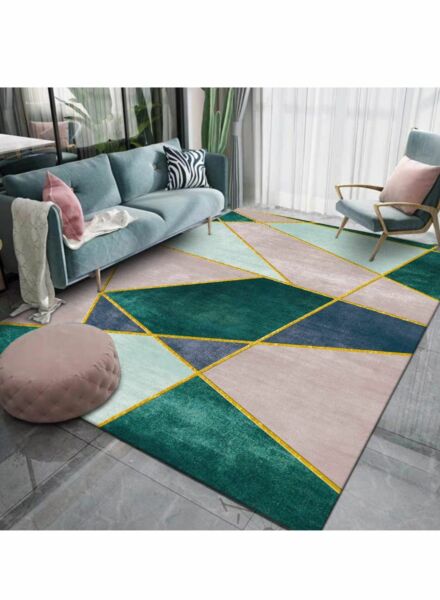 سجادة ريكتانجول مودرن 200x140 - متعدد الالوان