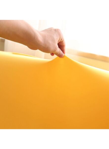 غطاء أريكة مطاطي - اصفر