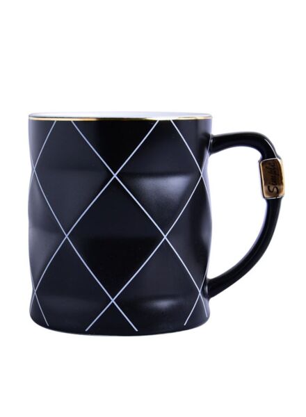 كوب رامبو سيراميك - أسود