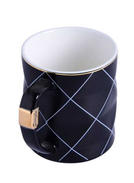 كوب رامبو سيراميك - أسود