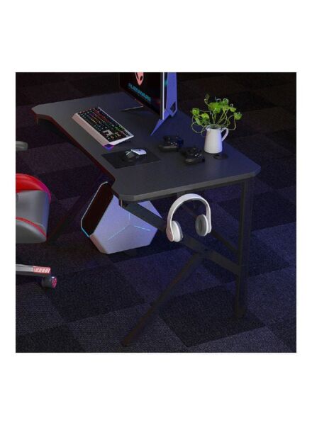 مكتب للكمبيوتر والمذاكرة - اسود