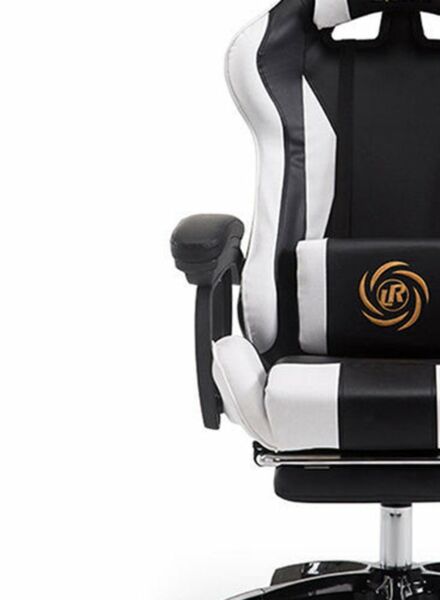 كرسي ألعاب مودرن - ابيض