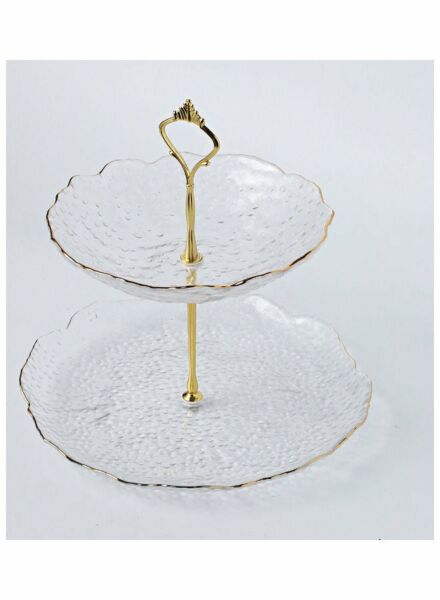 حامل كيك وحلويات - شفاف