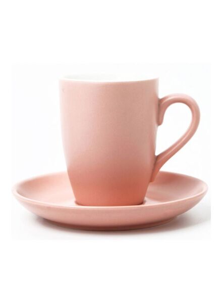 كوب مع الصحن مودرن