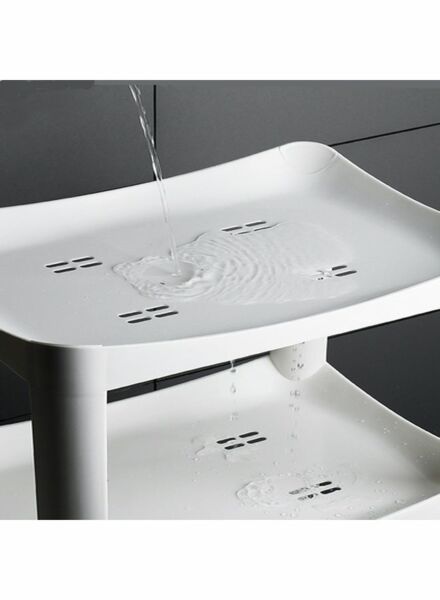 رفوف تنظيم ايما أبيض