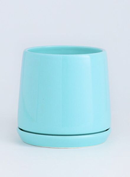 مركن زرع كلاسيك سوليد - ازرق