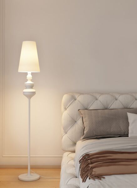 أبجورة أرضية كومفورت - ابيض