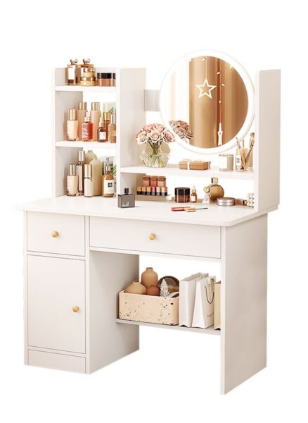 طاولة تزيين بورجو - ابيض