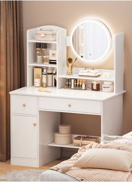 طاولة تزيين بورجو - ابيض