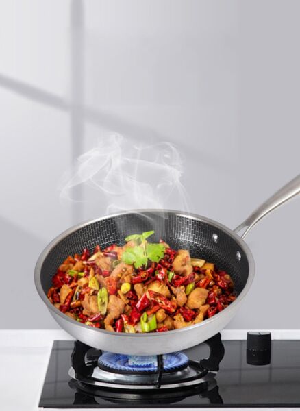 مقلاة منزلية غير لاصقة - 3 طبقات