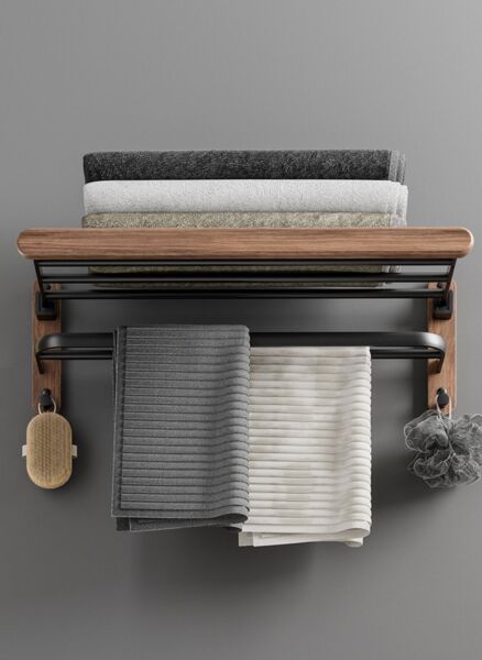 حامل مناشف جداري