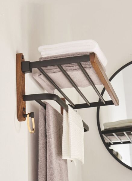 حامل مناشف جداري