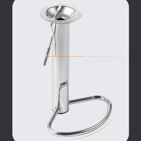 كرسي مرتفع قابل للتعديل و الدوران 360 درجة