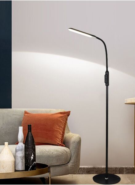 ابجورة 2 ب 1 أرضية وطاولة تعمل باللمس - اسود