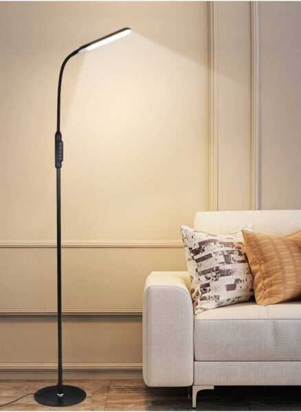 ابجورة 2 ب 1 أرضية وطاولة تعمل باللمس - اسود