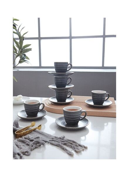 طقم أكواب وصحون كيلن - 12 قطعة